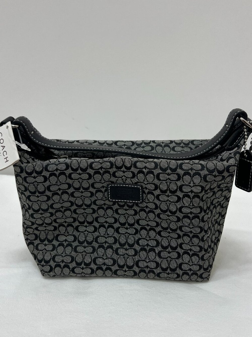 Coach Black Demi Pouch Bag Excellent Condition with Tags